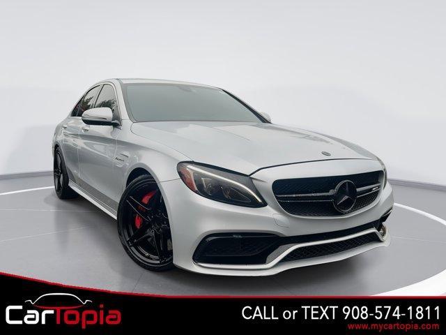 used 2017 Mercedes-Benz AMG C 63 car, priced at $42,100