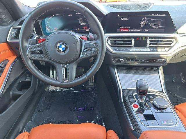 used 2022 BMW M3 car, priced at $77,024