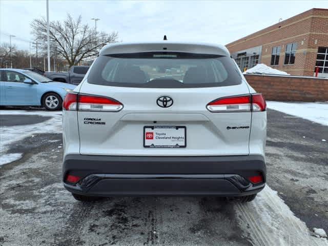 new 2025 Toyota Corolla Cross Hybrid car, priced at $31,434