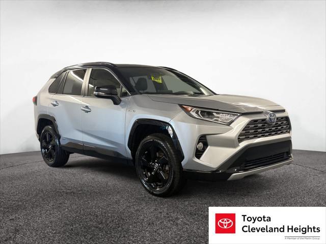 used 2019 Toyota RAV4 Hybrid car, priced at $19,999
