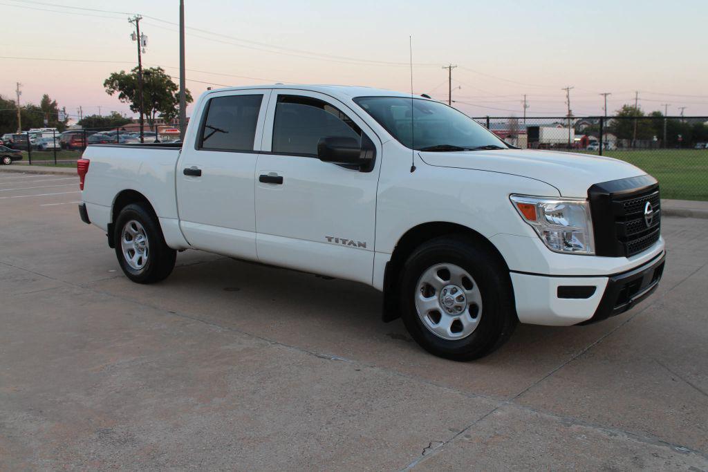used 2021 Nissan Titan car, priced at $16,499