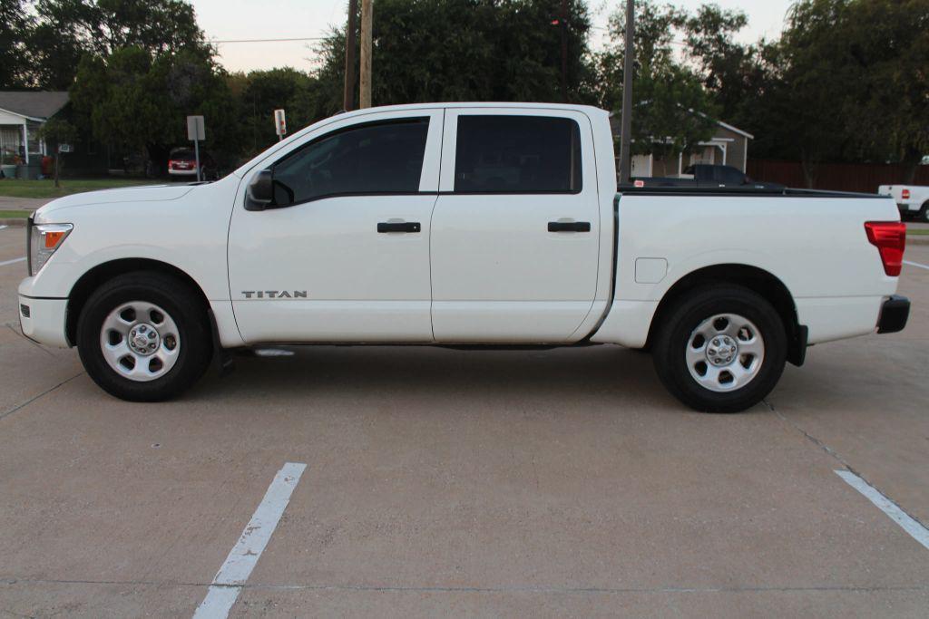 used 2021 Nissan Titan car, priced at $16,499