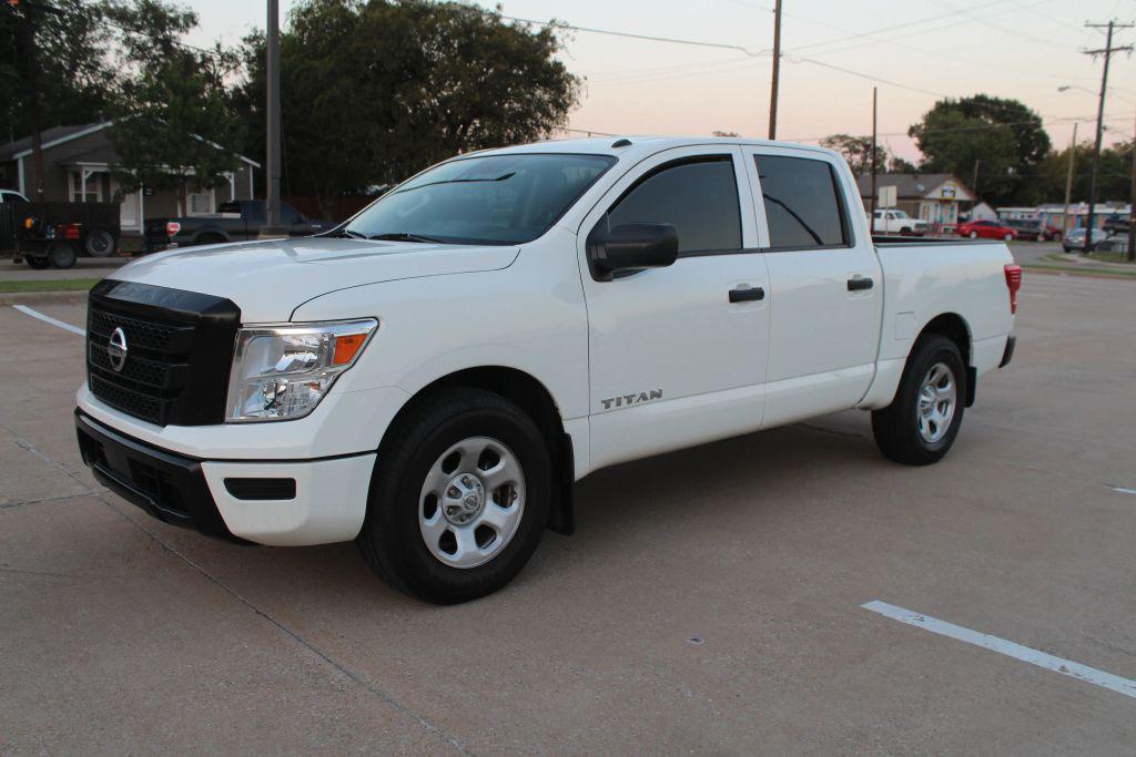 used 2021 Nissan Titan car, priced at $16,499