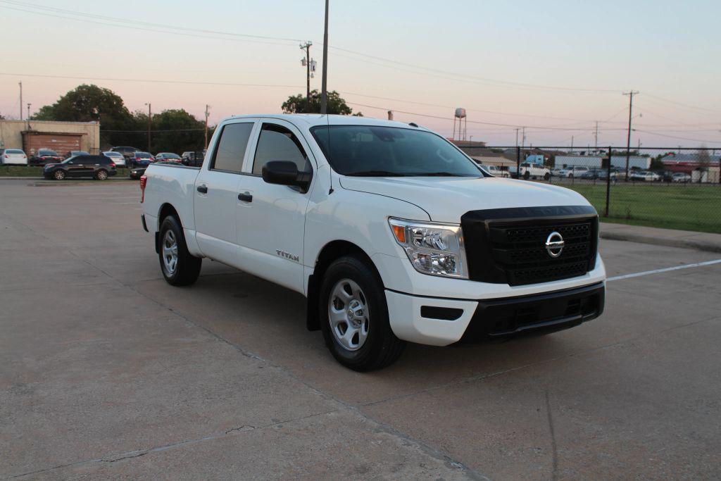 used 2021 Nissan Titan car, priced at $16,499