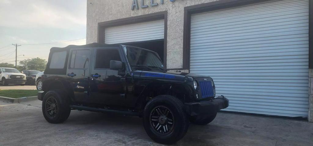 used 2016 Jeep Wrangler Unlimited car, priced at $13,999
