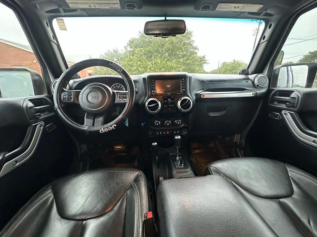 used 2013 Jeep Wrangler Unlimited car, priced at $12,499