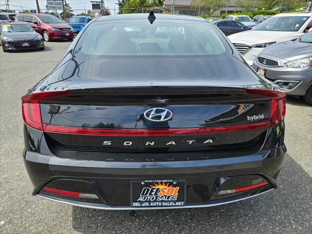 used 2022 Hyundai Sonata Hybrid car, priced at $19,499