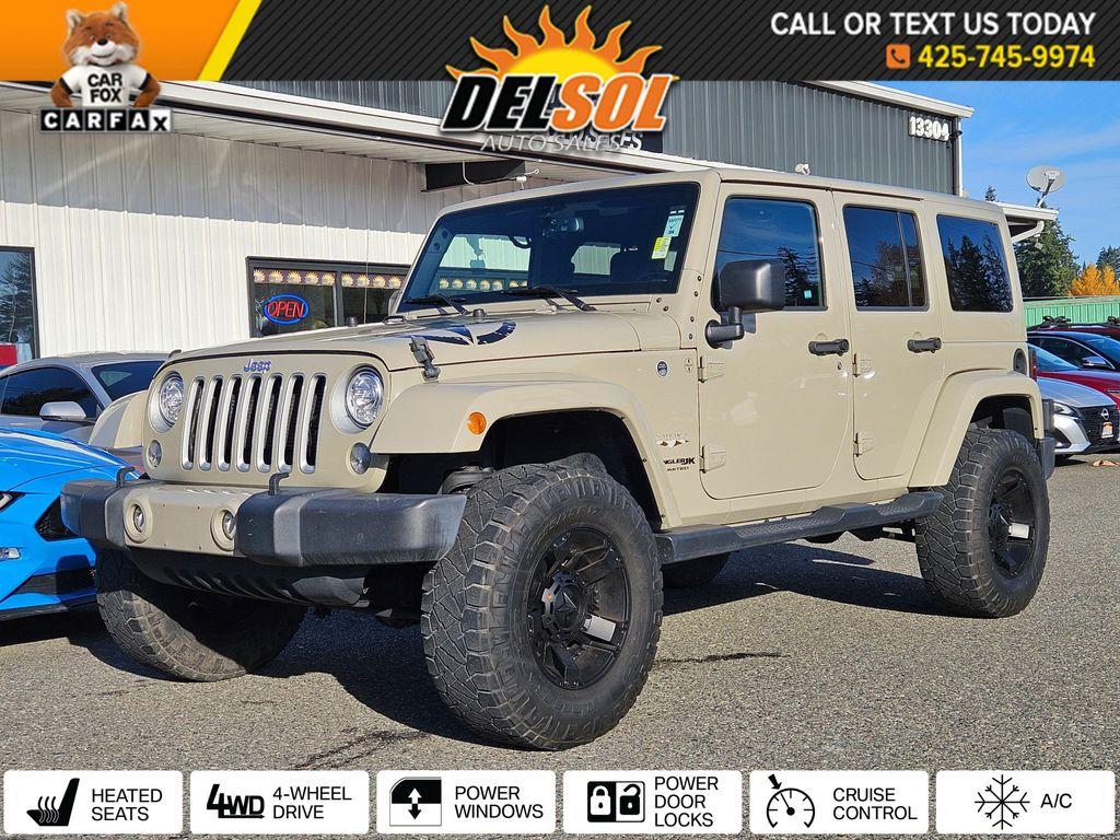 used 2018 Jeep Wrangler JK Unlimited car, priced at $23,499