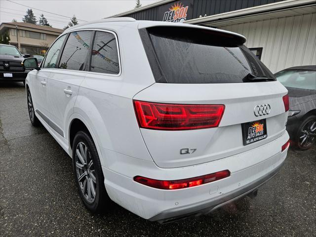 used 2018 Audi Q7 car, priced at $19,999