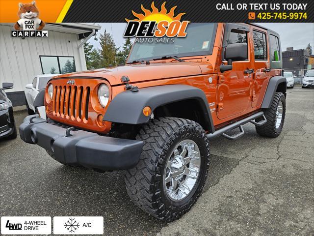 used 2010 Jeep Wrangler Unlimited car, priced at $12,499