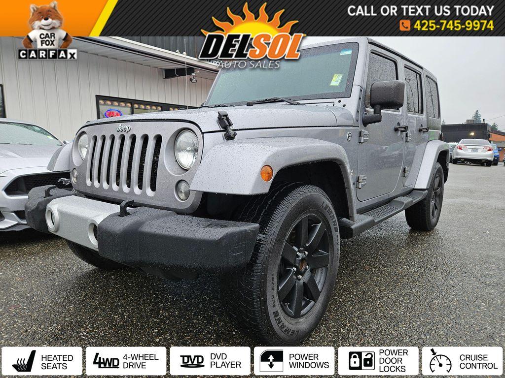 used 2015 Jeep Wrangler Unlimited car, priced at $18,299