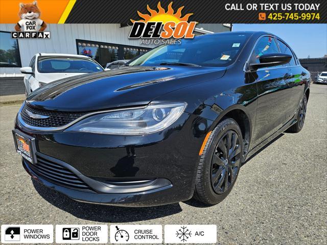 used 2015 Chrysler 200 car, priced at $10,799