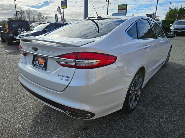 used 2017 Ford Fusion car, priced at $14,499