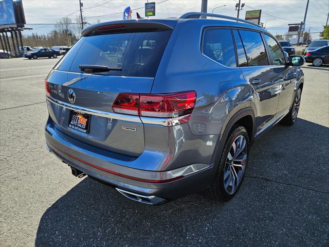 used 2021 Volkswagen Atlas car, priced at $30,499