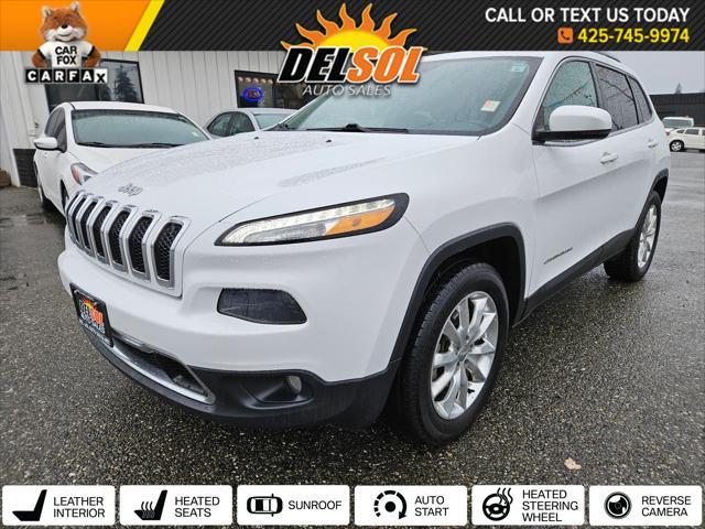 used 2016 Jeep Cherokee car, priced at $11,999