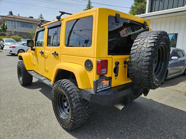 used 2015 Jeep Wrangler Unlimited car, priced at $20,299