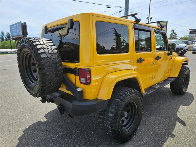 used 2015 Jeep Wrangler Unlimited car, priced at $20,299