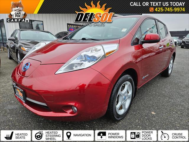 used 2013 Nissan Leaf car, priced at $4,999