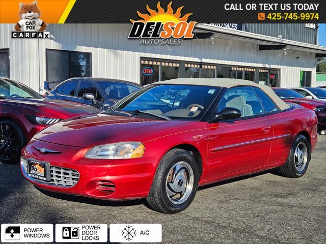 used 2002 Chrysler Sebring car, priced at $3,999