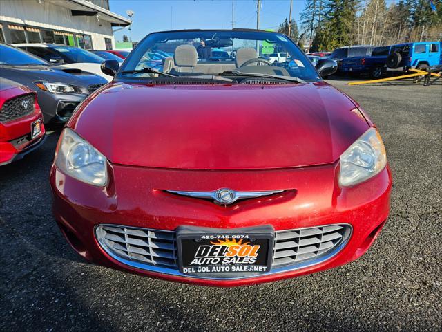 used 2002 Chrysler Sebring car, priced at $3,999