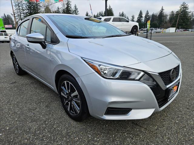 used 2021 Nissan Versa car, priced at $13,999