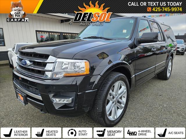 used 2015 Ford Expedition EL car, priced at $14,999