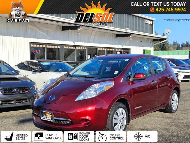 used 2016 Nissan Leaf car, priced at $6,999