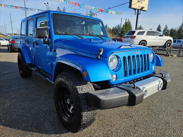 used 2015 Jeep Wrangler Unlimited car, priced at $16,799