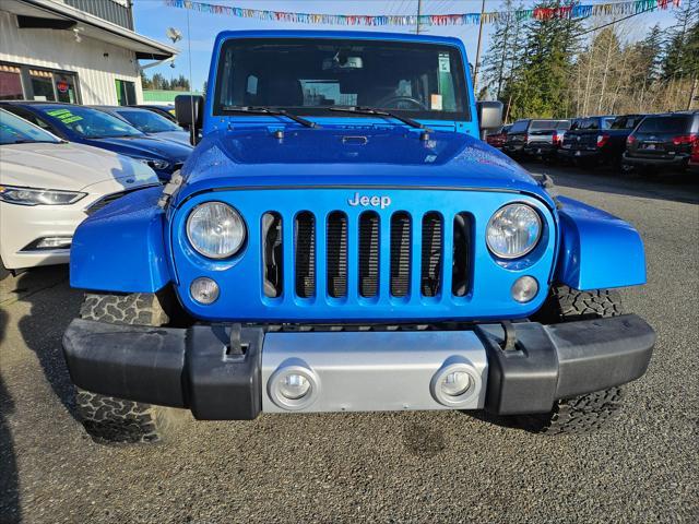 used 2015 Jeep Wrangler Unlimited car, priced at $16,799