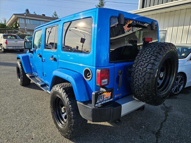 used 2015 Jeep Wrangler Unlimited car, priced at $16,799