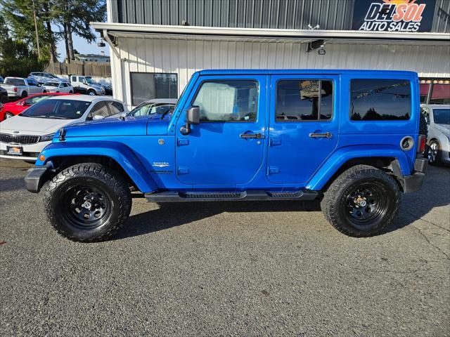 used 2015 Jeep Wrangler Unlimited car, priced at $16,799