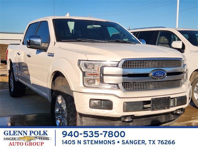 used 2018 Ford F-150 car, priced at $34,500