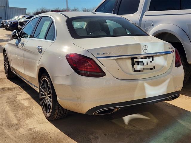 used 2021 Mercedes-Benz C-Class car, priced at $25,000