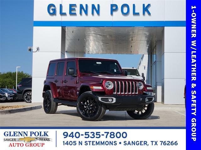 used 2021 Jeep Wrangler Unlimited 4xe car, priced at $28,975