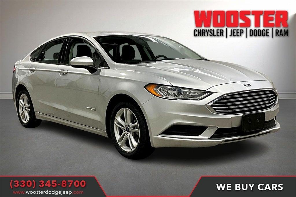 used 2018 Ford Fusion Hybrid car, priced at $14,900