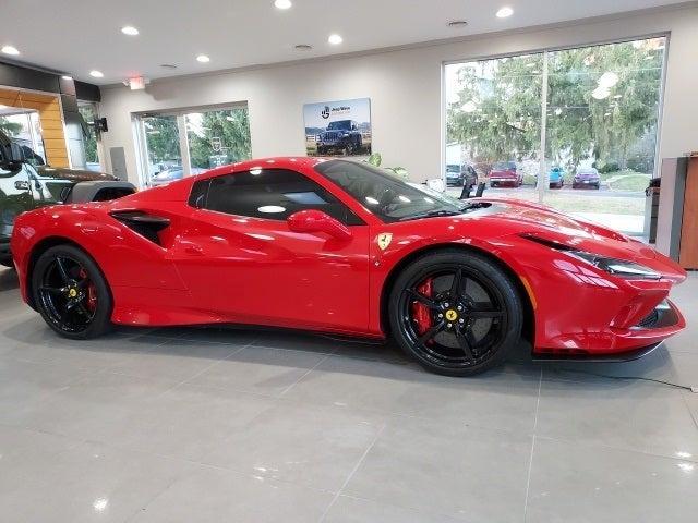 used 2021 Ferrari F8 Spider car, priced at $409,000