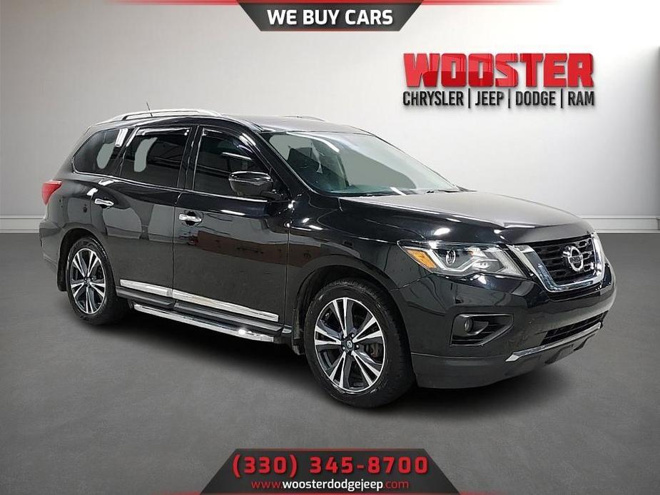 used 2018 Nissan Pathfinder car, priced at $19,055