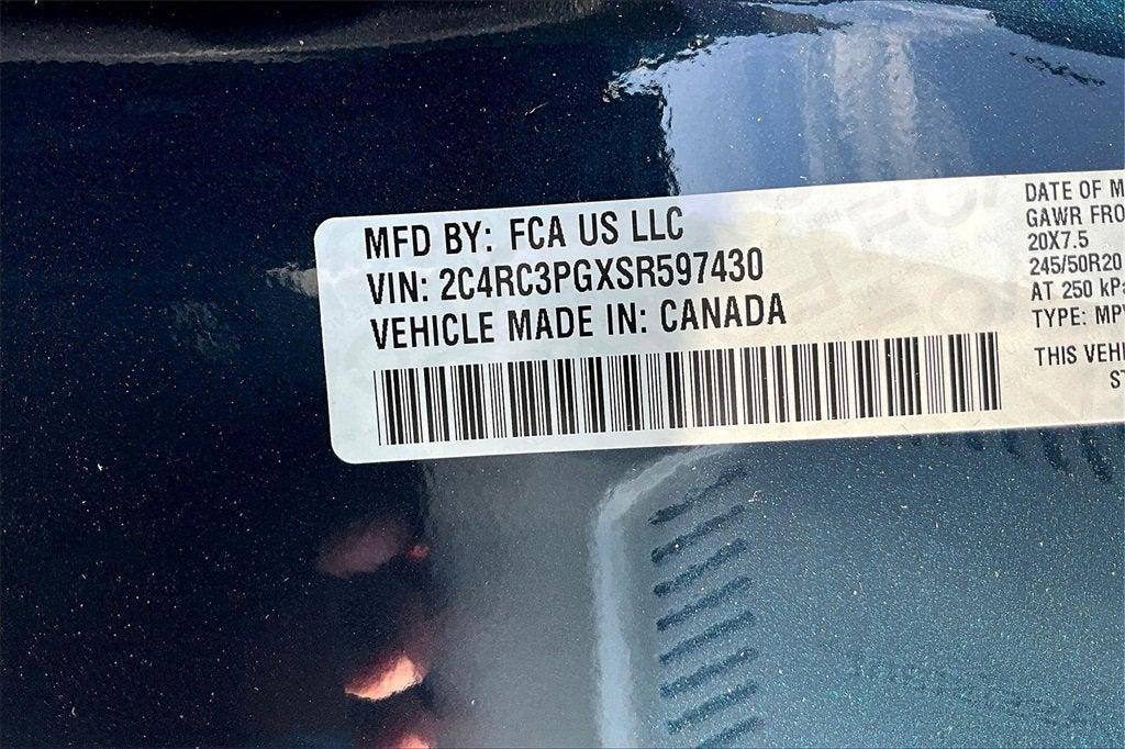 new 2025 Chrysler Pacifica car, priced at $56,899