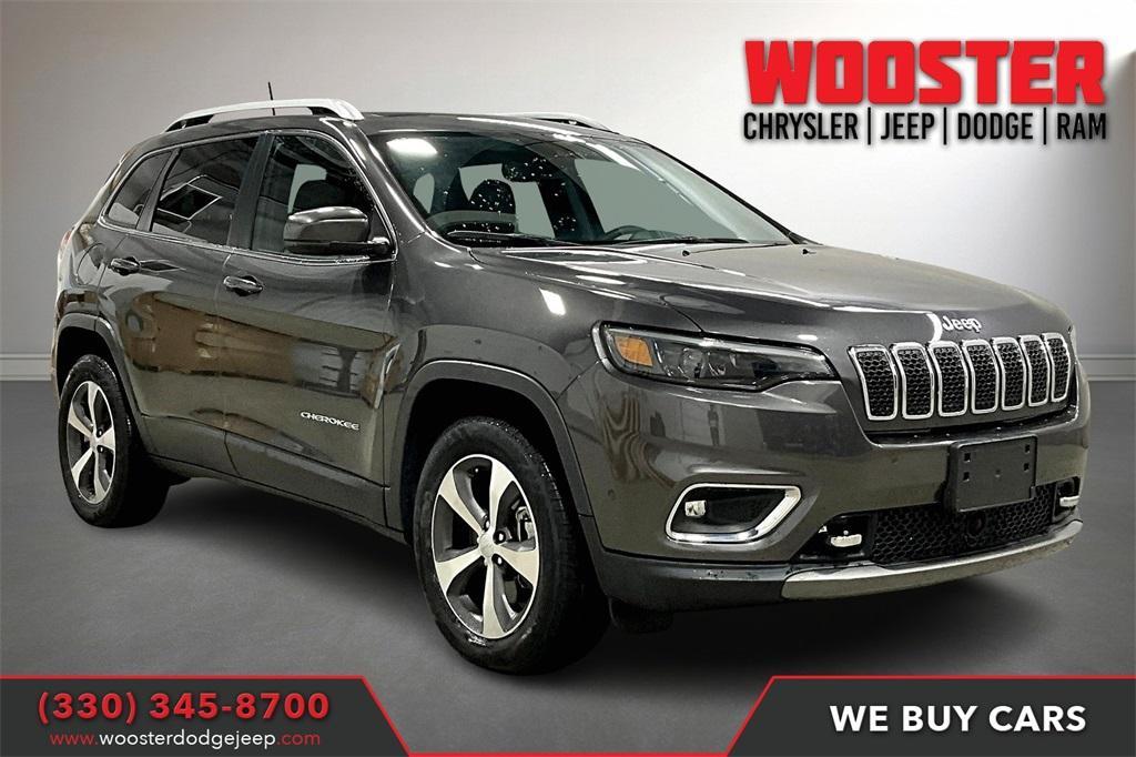 used 2021 Jeep Cherokee car, priced at $24,500
