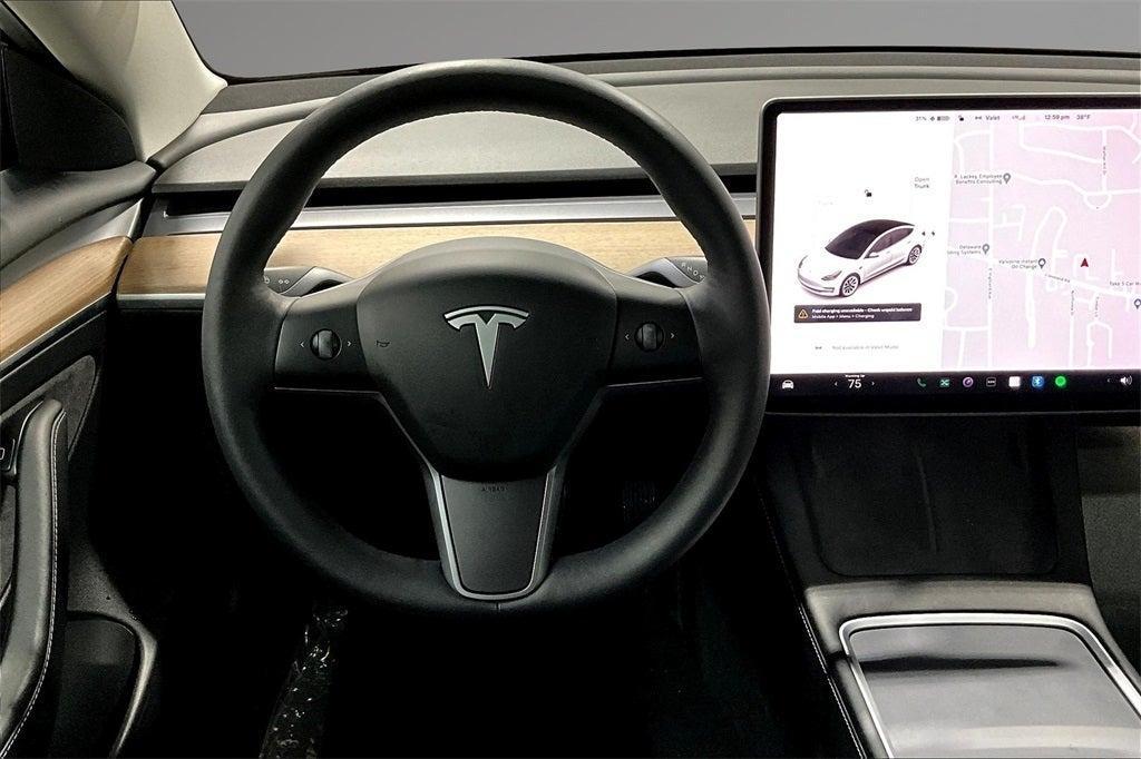 used 2022 Tesla Model 3 car, priced at $27,000