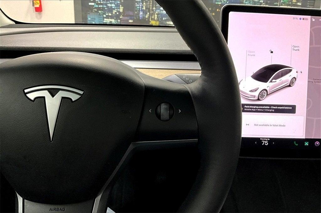 used 2022 Tesla Model 3 car, priced at $27,000