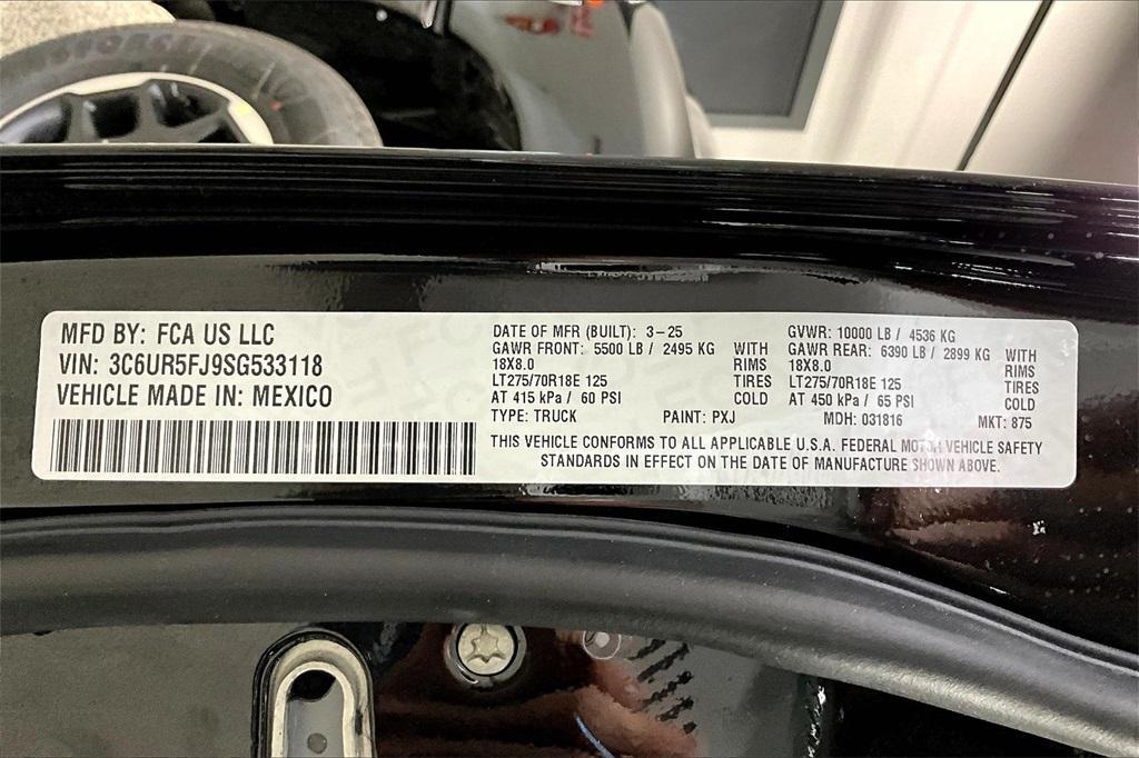 new 2025 Ram 2500 car, priced at $64,500