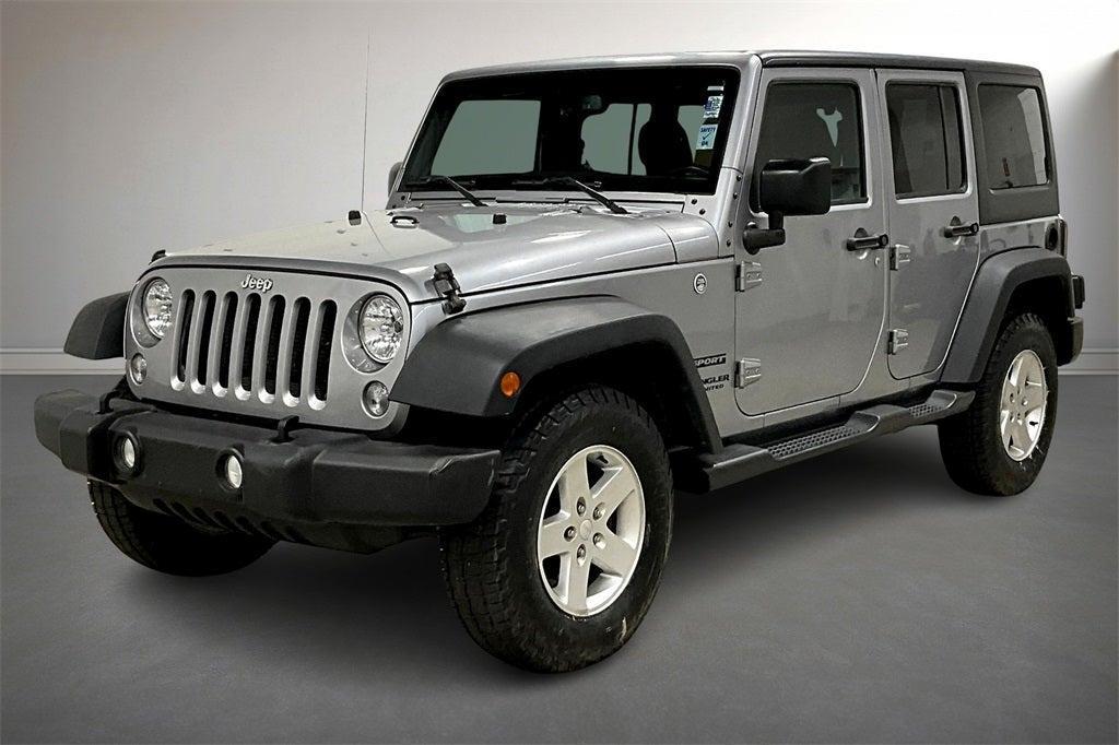 used 2016 Jeep Wrangler Unlimited car, priced at $20,500