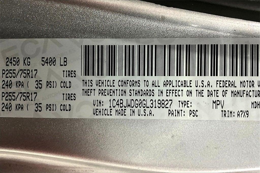 used 2016 Jeep Wrangler Unlimited car, priced at $20,500