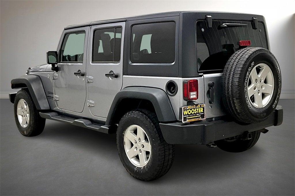used 2016 Jeep Wrangler Unlimited car, priced at $20,500
