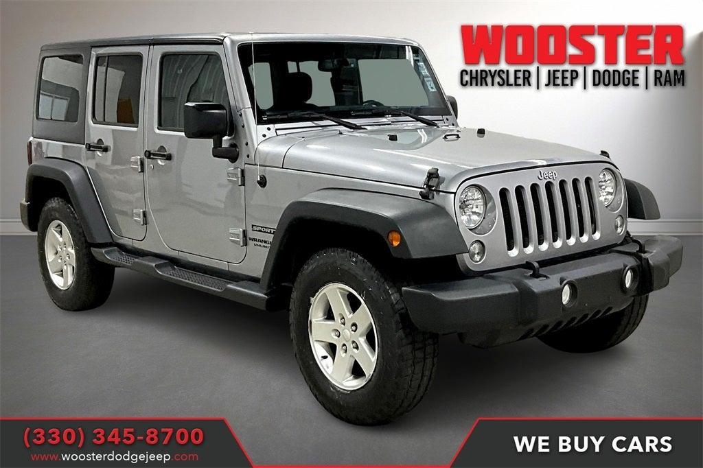 used 2016 Jeep Wrangler Unlimited car, priced at $20,900