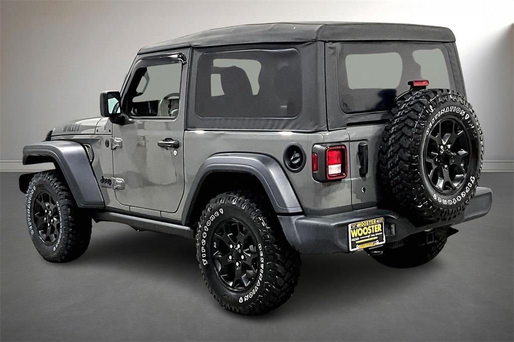 used 2020 Jeep Wrangler car, priced at $31,000