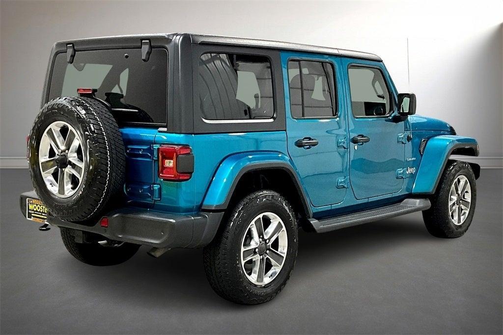 used 2020 Jeep Wrangler Unlimited car, priced at $33,650