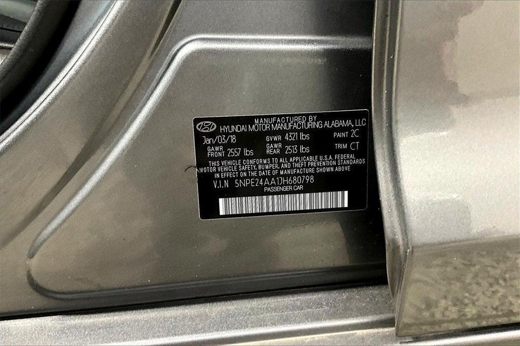 used 2018 Hyundai Sonata car, priced at $16,000
