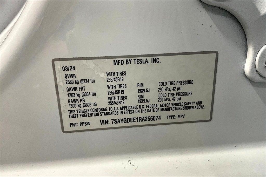 used 2024 Tesla Model Y car, priced at $38,900